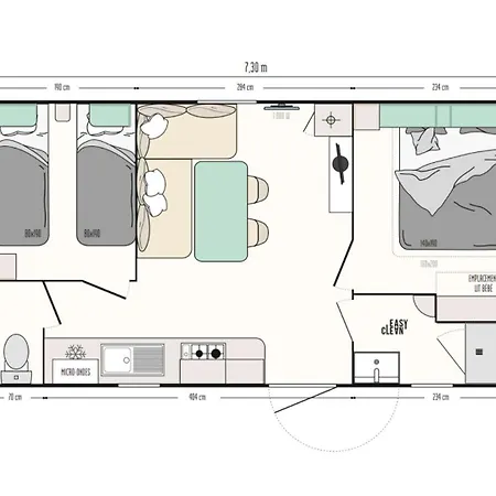 Campingplads Bleu Marine *